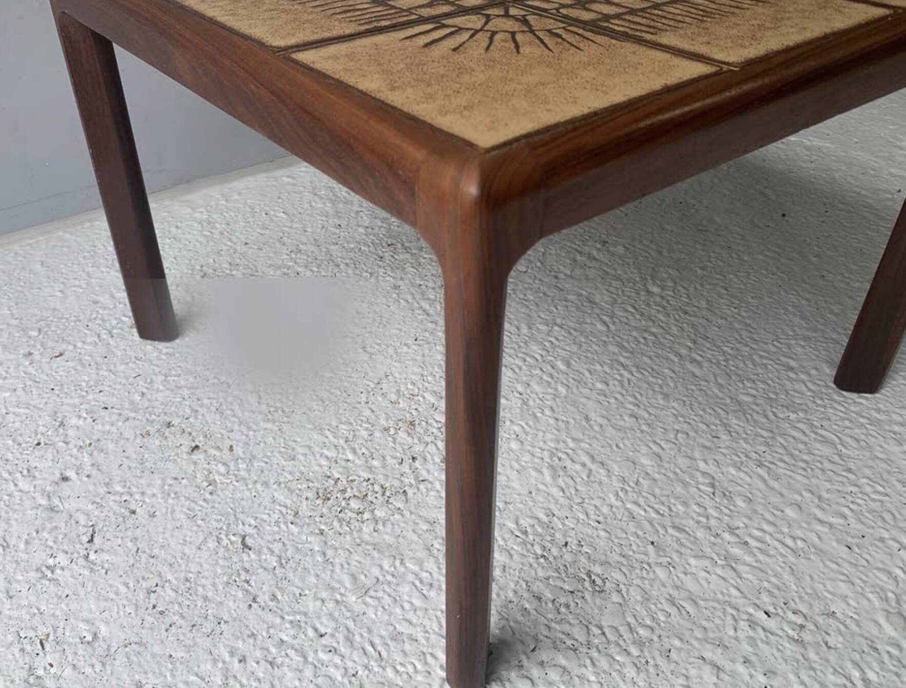 Rare Mid-Century G Plan ceramic tile coffee table