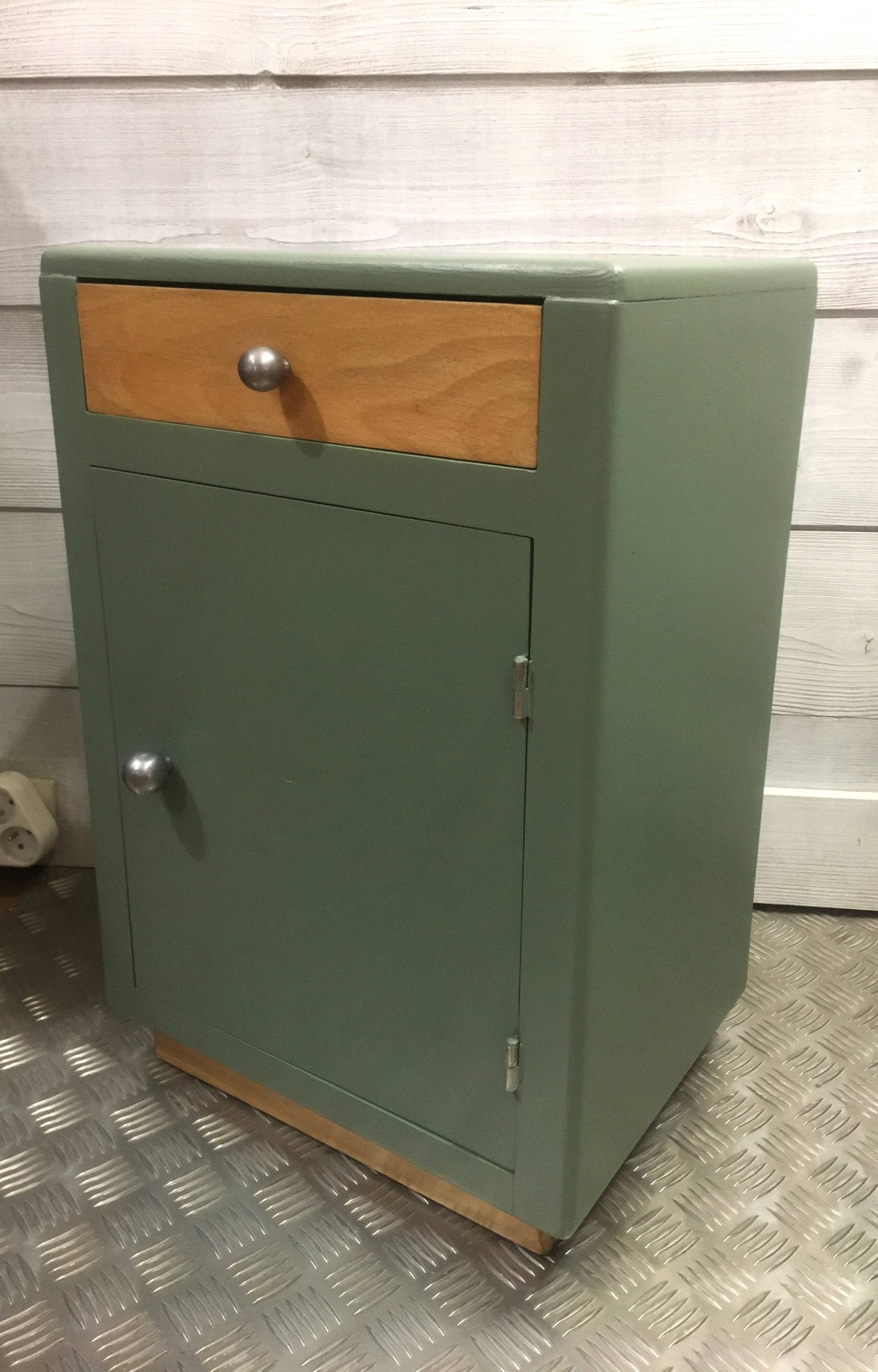 Rosemary green bedside table