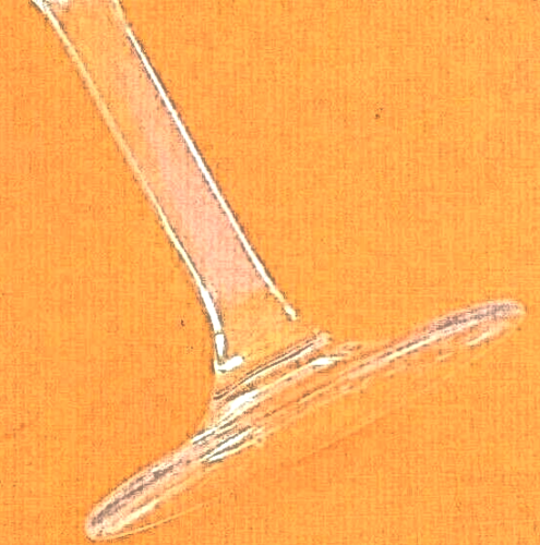 Lot de 4 verres à cocktail années 1970