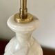 Alabaster lamp base 1950