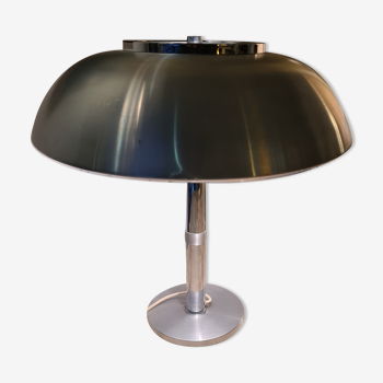 Lampe vintage en aluminium et metal