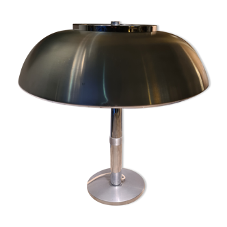 Vintage lamp in aluminum and metal