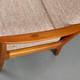 Vintage Teak 3 Seater Sofa by Juul Kristensen, 1960