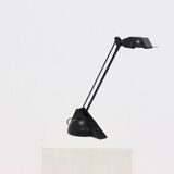 Black Post Modern Desk Lamp 1980s
