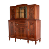 Art Deco period buffet in carved walnut