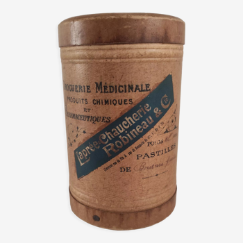 Old medicinal grocery box