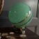 Green art-deco lamp