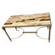 Coffee Table Hollywood Regency Italian Marble