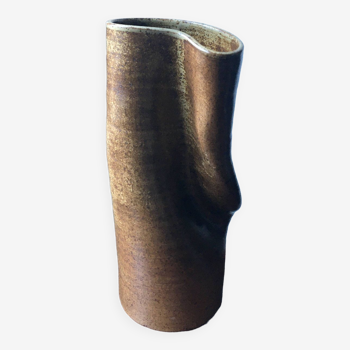 Unstructured sandstone vase 1960