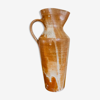 Vintage sandstone pitcher vase
