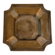 Antique metal ashtray – classic style – beautiful patina