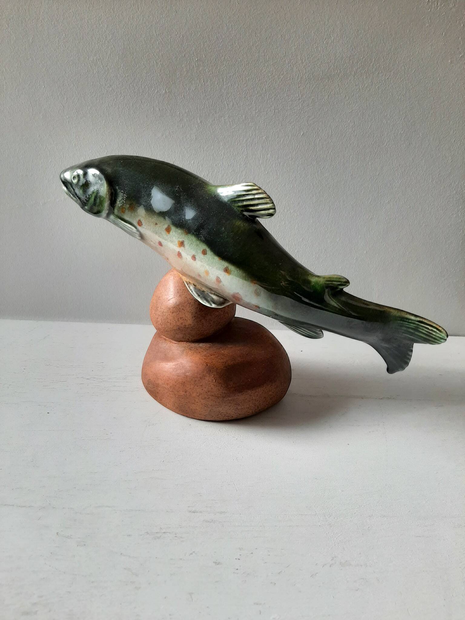 Vintage ceramic fish