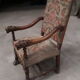 Fauteuil sculpté