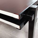 Table basse extensible cubiste, années 1980
