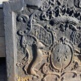 Castle unicorn fireplace plate