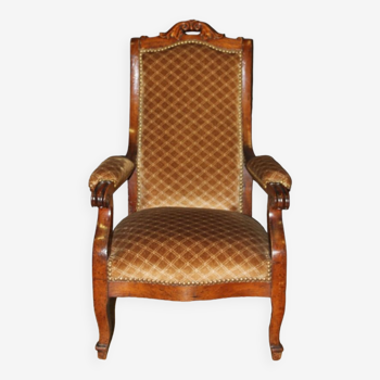 Napoleon III period children's armchair late nineteenth