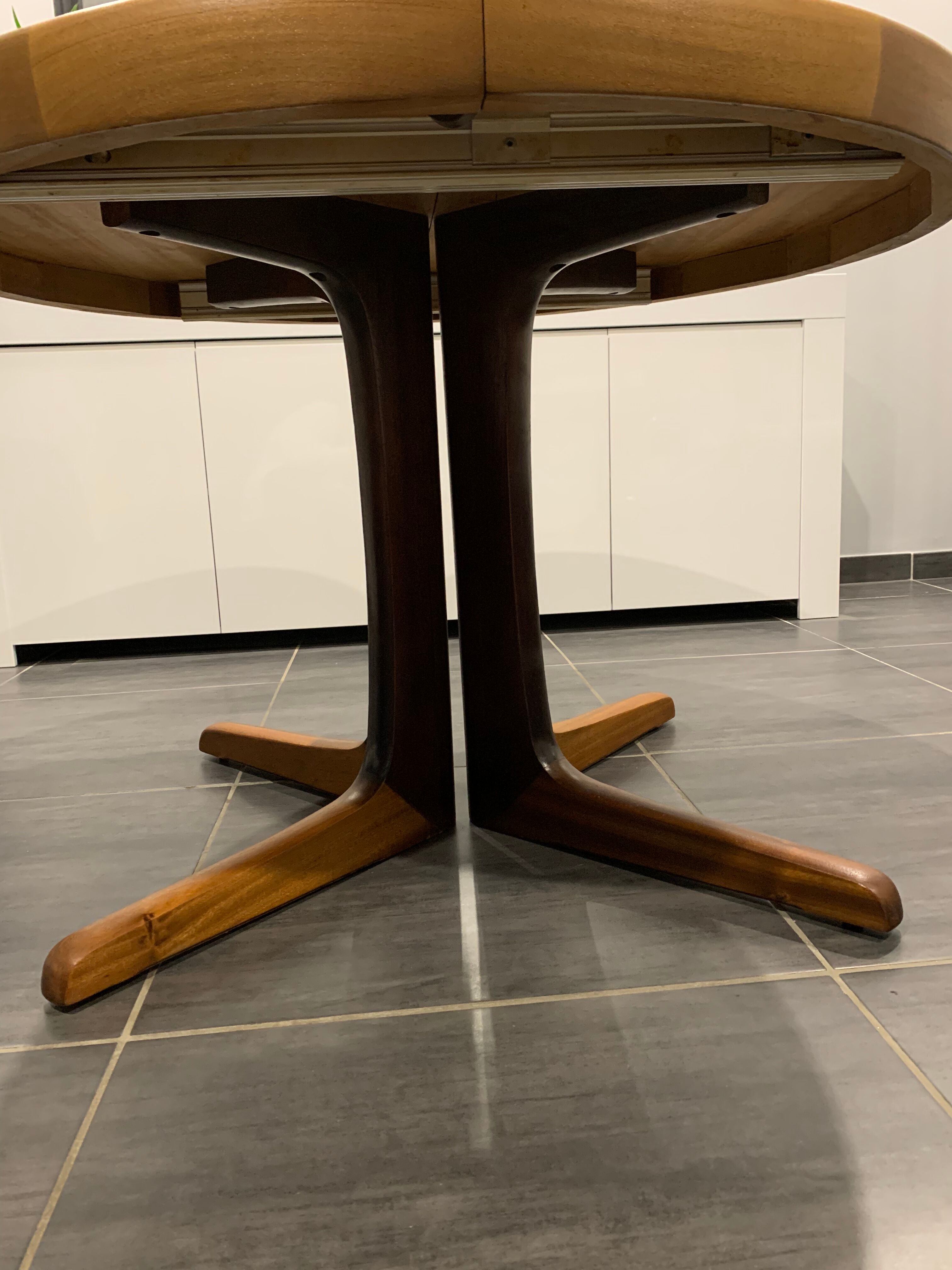 Baumann vintage 1970s extendable table