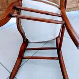 Louis Philippe chair sitting fabric