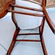 Louis Philippe chair sitting fabric