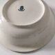 Large antique Gien hollow dish, Chardons blue model – fine 19th century earthenware