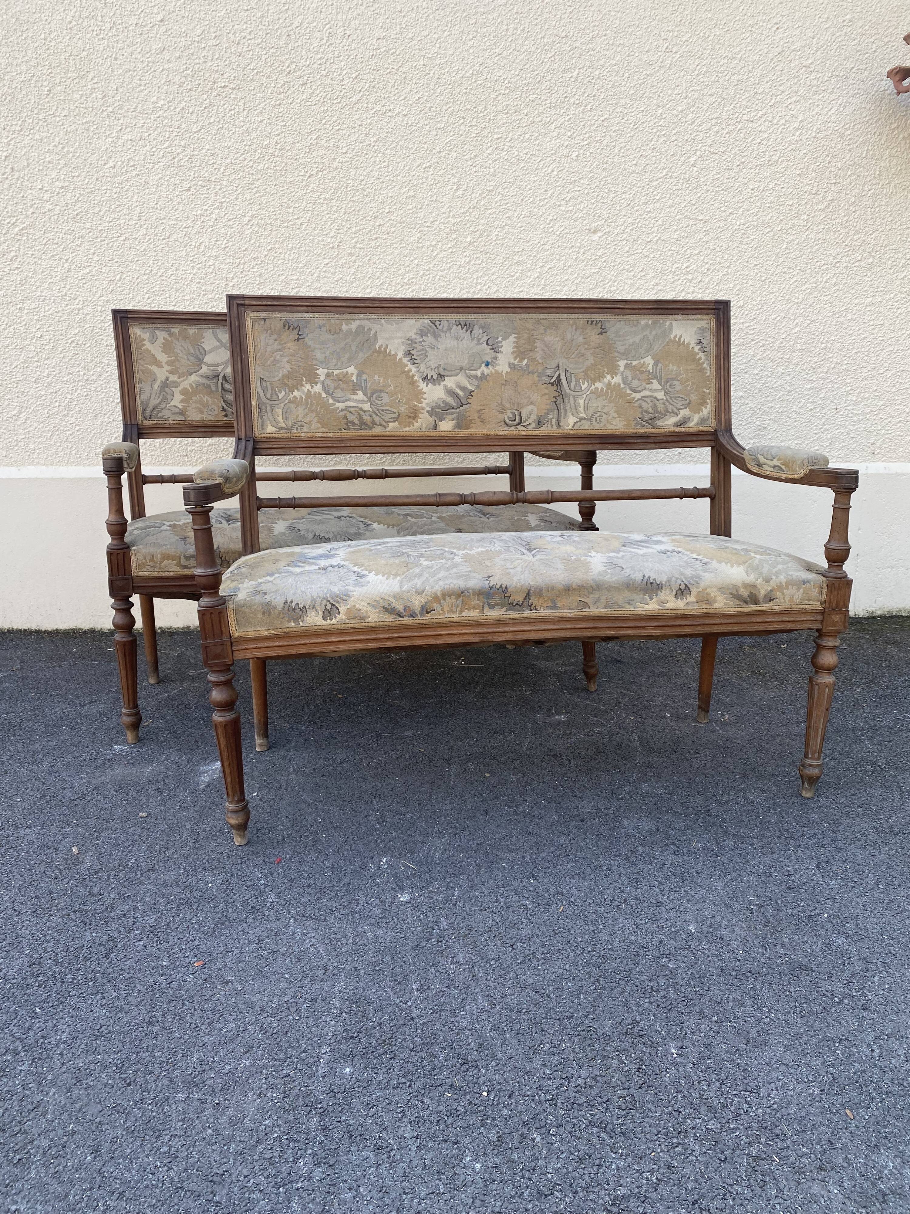 Pair of benches