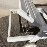 Chaise longue bois