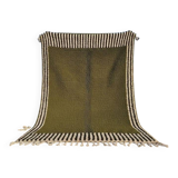 Authentic traditional natural wool beni ourain rug 3/4 m