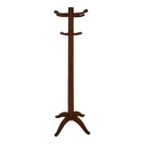 Vintage wooden parrot coat rack