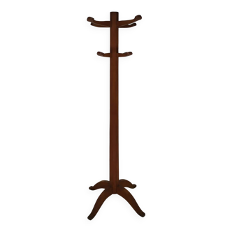 Portemanteau perroquet bois vintage
