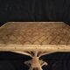 Children's wooden lounge and chestnut weaving