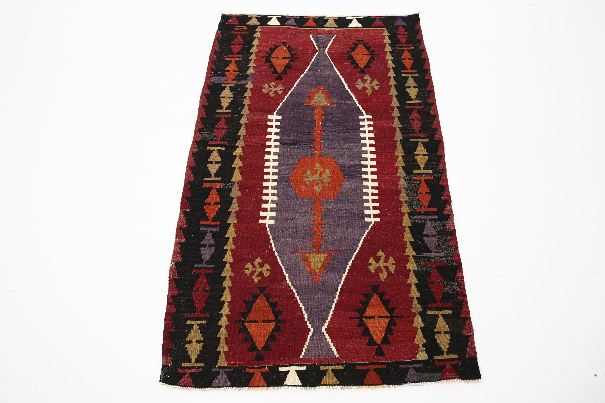 3x5 Small Size Kilim Rug, 88x146Cm