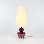 Lampe de table danoise du milieu du siècle par Holmegaard, 1960s