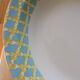 Three Golden Clover dishes, Digoin Sarreguemines