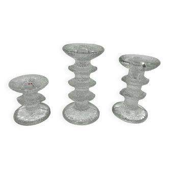 Festivo candle holders by Timo Sarpaneva for Iittala Finland