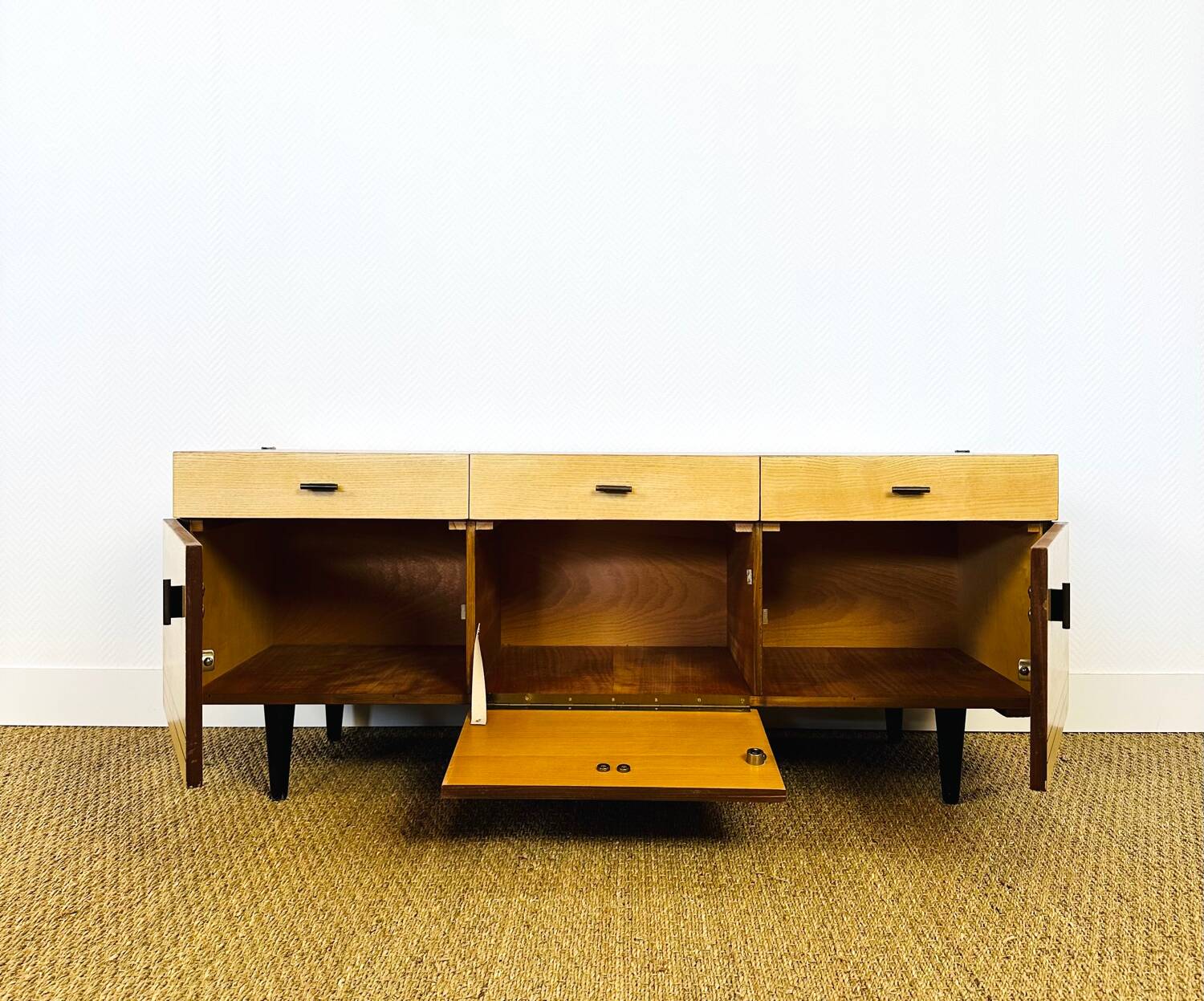 Vintage Scandinavian teak sideboard