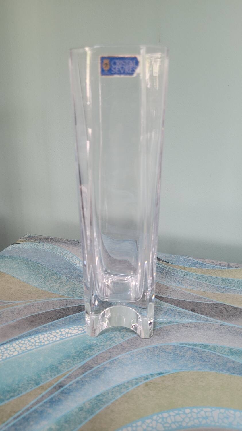 Sèvres crystal vase