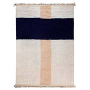 Petite tapis en laine Marocain  200cmx100cm traditionnel coton