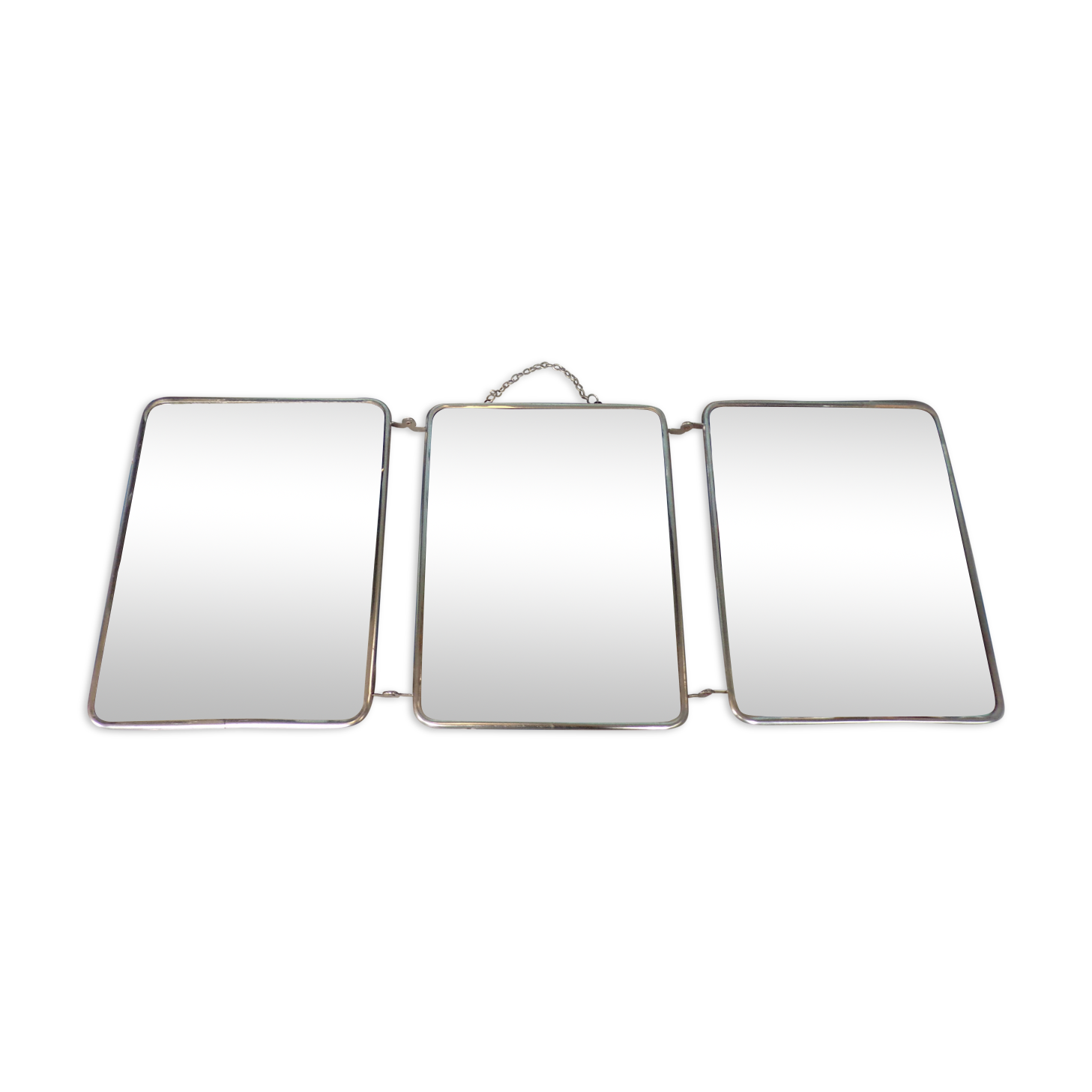 Vintage triptych mirror