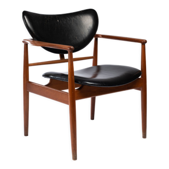 Fauteuil 48 de Finn Juhl par Niels Vodder