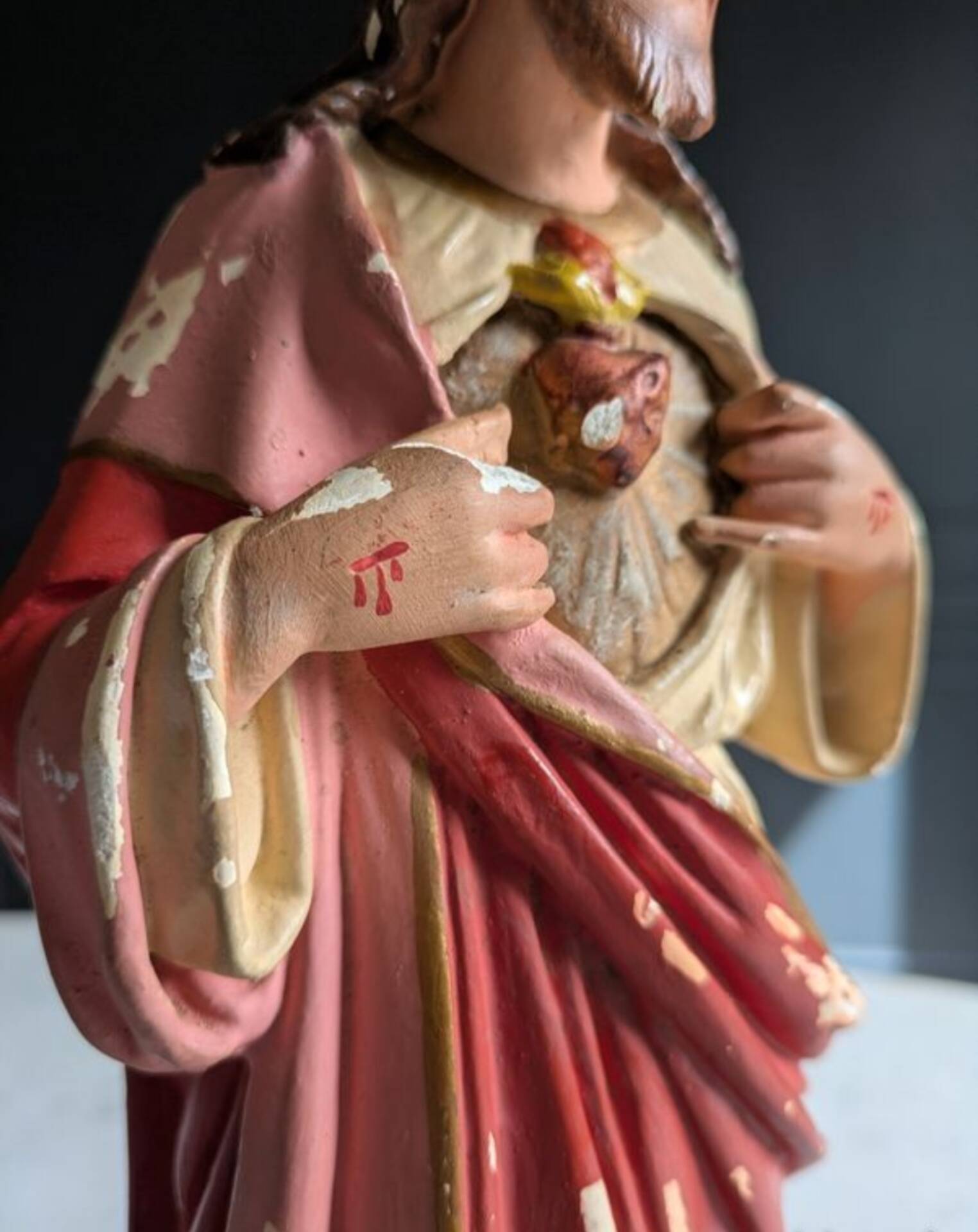 Large antique religious object