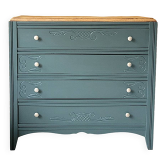 Vintage Art Deco chest of drawers