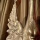 Ittalian Artist, Empire Period Decorative Swan Sculptures, 1800s, Giltwood, Set of 2