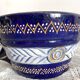 Grande tasse HB Quimper avec soucoupe