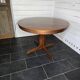 Vintage extendable round table from the 60s