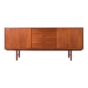 Buffet en teck du milieu