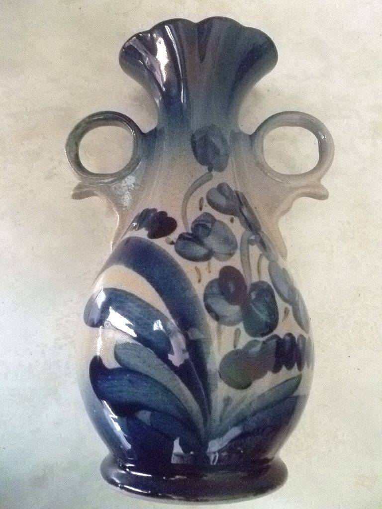 Alsace stoneware vase by Dany Tonin