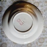 6 mismatched earthenware soup plates lot 7