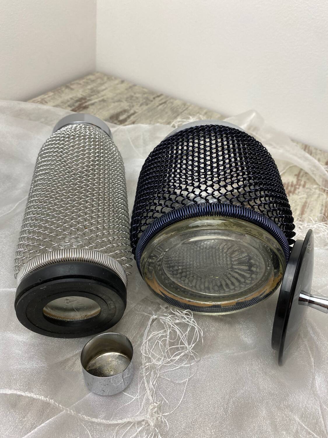 Vintage Cocktail Shaker and Ice Bucket