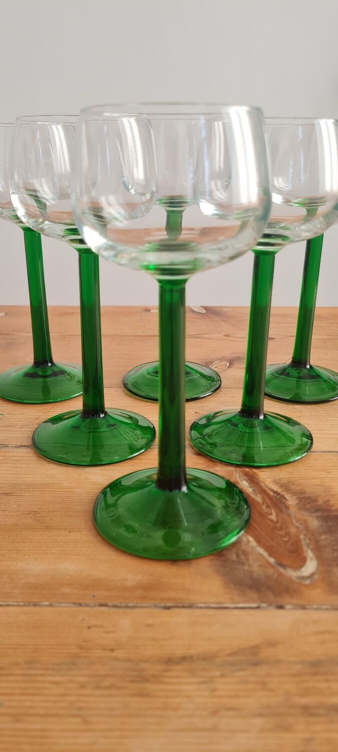 Set of 6 glasses Alsace