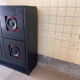 Vintage brutalist cabinet